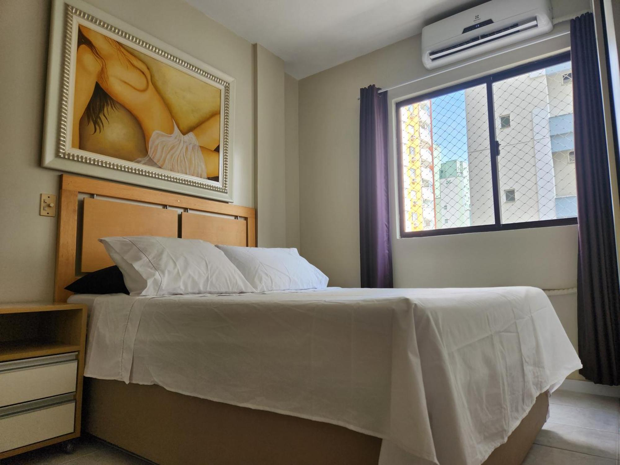 2 Quartos A 200Mts Praia Central, Garagem, Churrasqueira, Wi-Fi 90 Mbps, Pet Friendly Balneário Camboriú Quarto foto